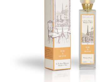 Parfum Spray d'ambiance Intérieur - Bois et Mousse Coussin Senteur Paris
