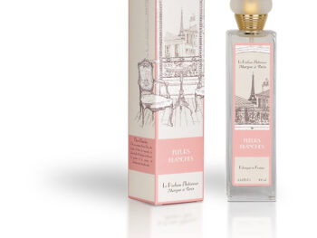 Parfum Spray d'ambiance Intérieur - Fleurs Blanches Coussin Senteur Paris