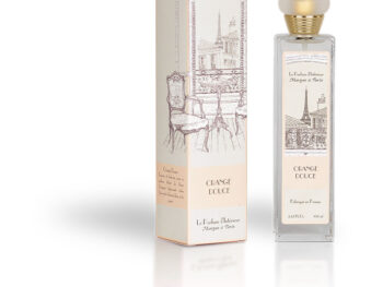 Parfum Spray d'ambiance Intérieur - Orange Douce Coussin Senteur Paris