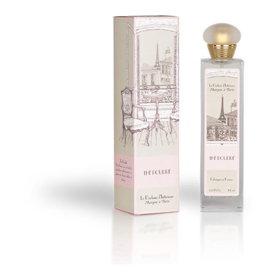 Parfum Spray d'ambiance Intérieur - Thé Poudré Coussin Senteur Paris